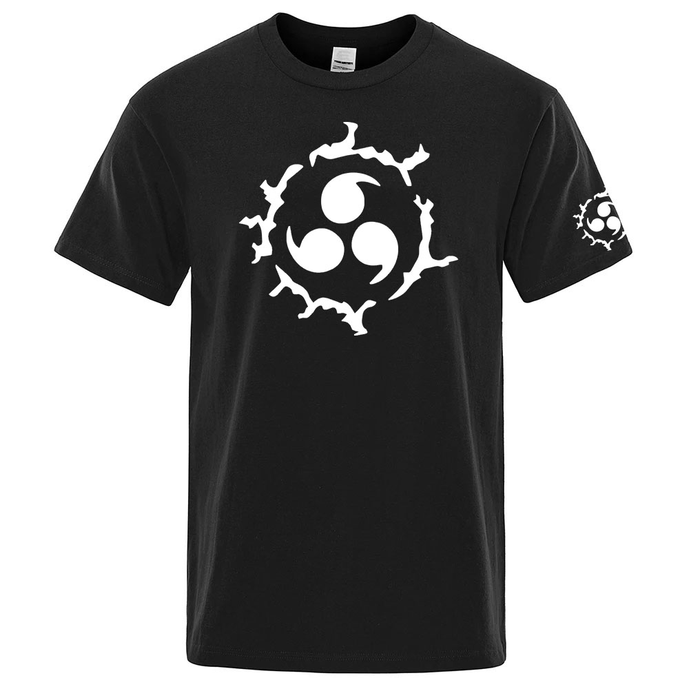 Streetwear Brand With A Logo - Męska koszulka NARUTO z krótkim rękawem,
