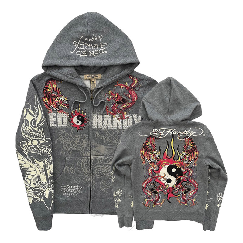 Gothic Streetwear Brand - Bluza oversize American Gothic Ro Skull