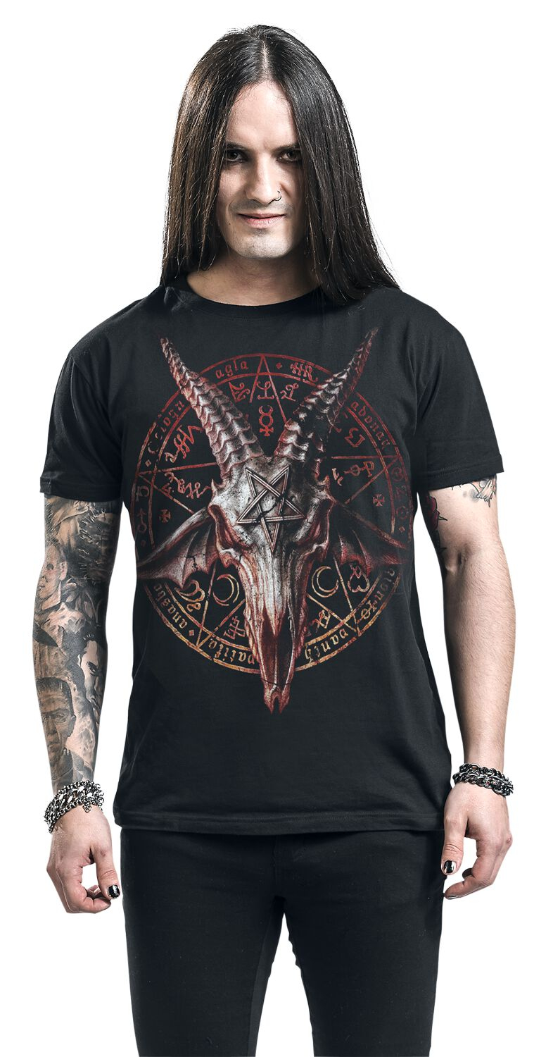 Gothic Streetwear Brand - Koszulka Devil Goat Dark Gothic Brand,