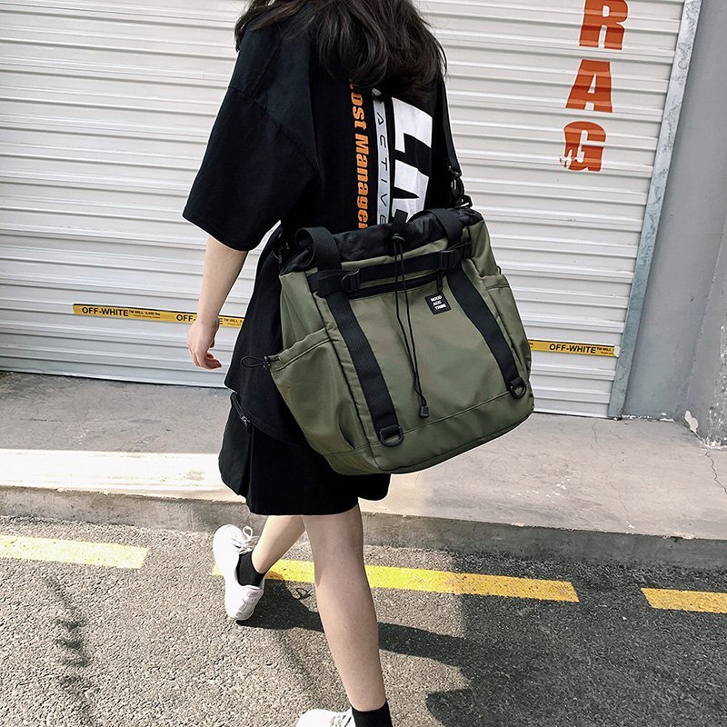 Streetwear Brand Bag - Mężczyźni Messenger torby Nylon wodoodporna duża