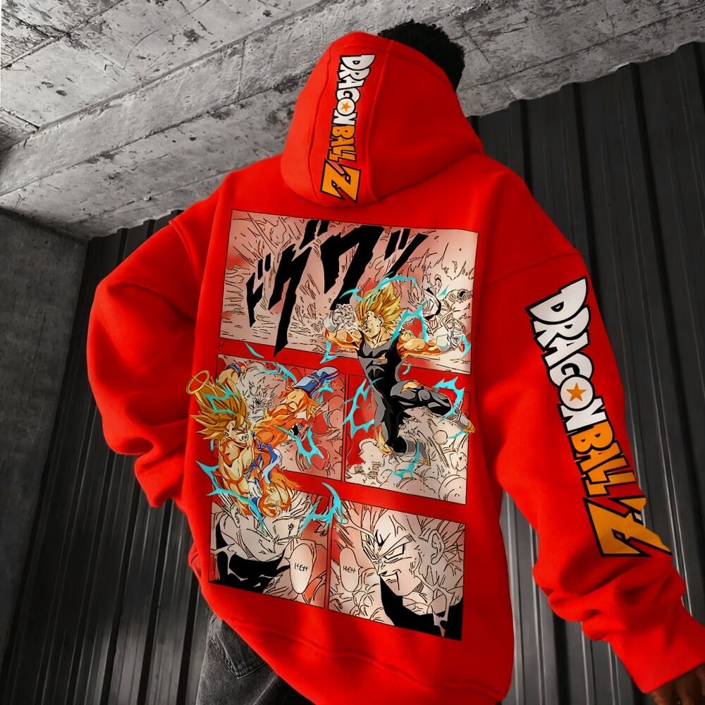 Streetwear Brand - Bluza z kapturem Dragon Ball Comics