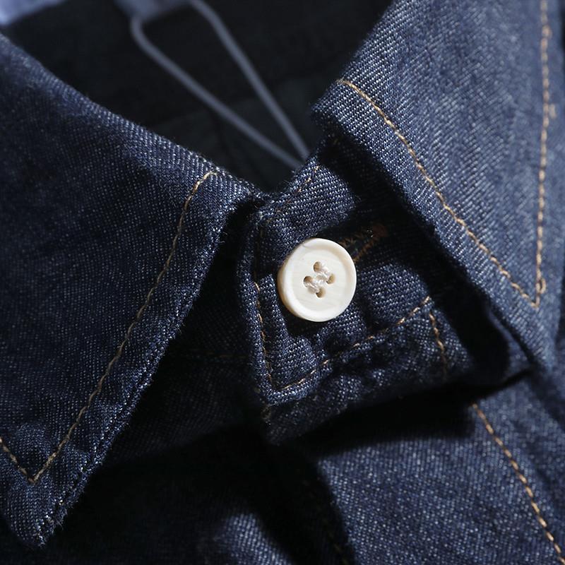 Męska koszula dżinsowa w stylu – Streetwear Brand Japanese recenzja i cena