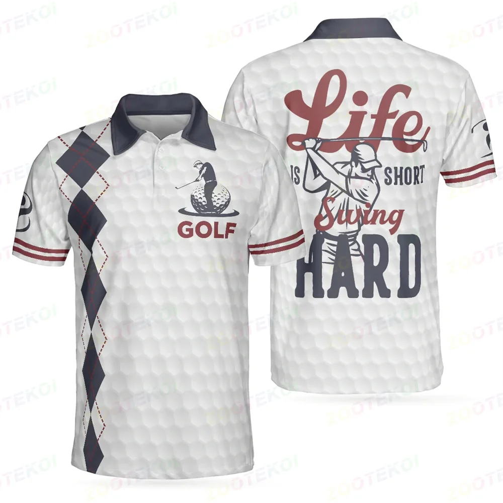 Nowe markowe koszulki polo męs – Streetwear Brand Golf recenzja i cena