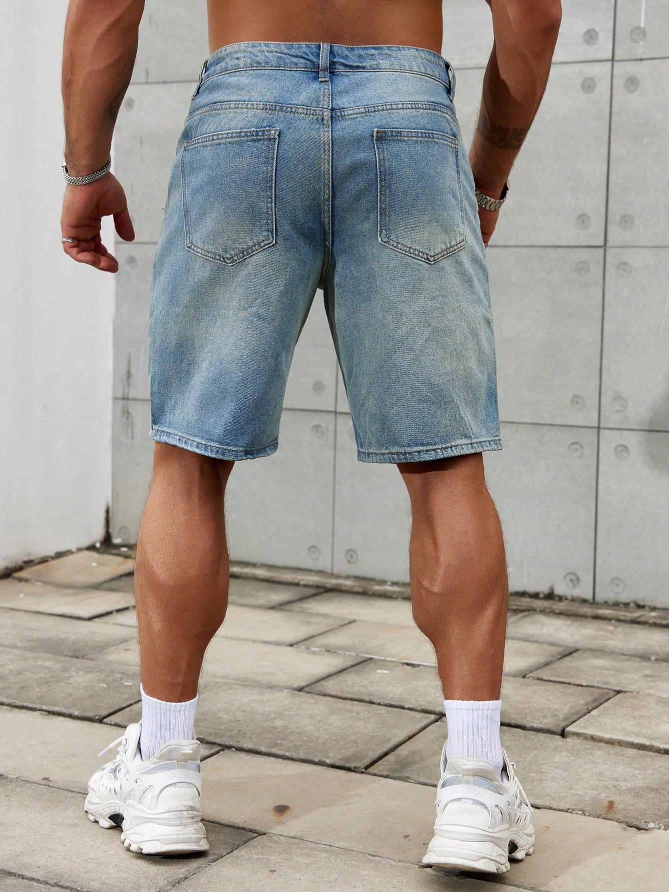 Nowa moda męska podarta krótka – Streetwear Brand recenzja i cena