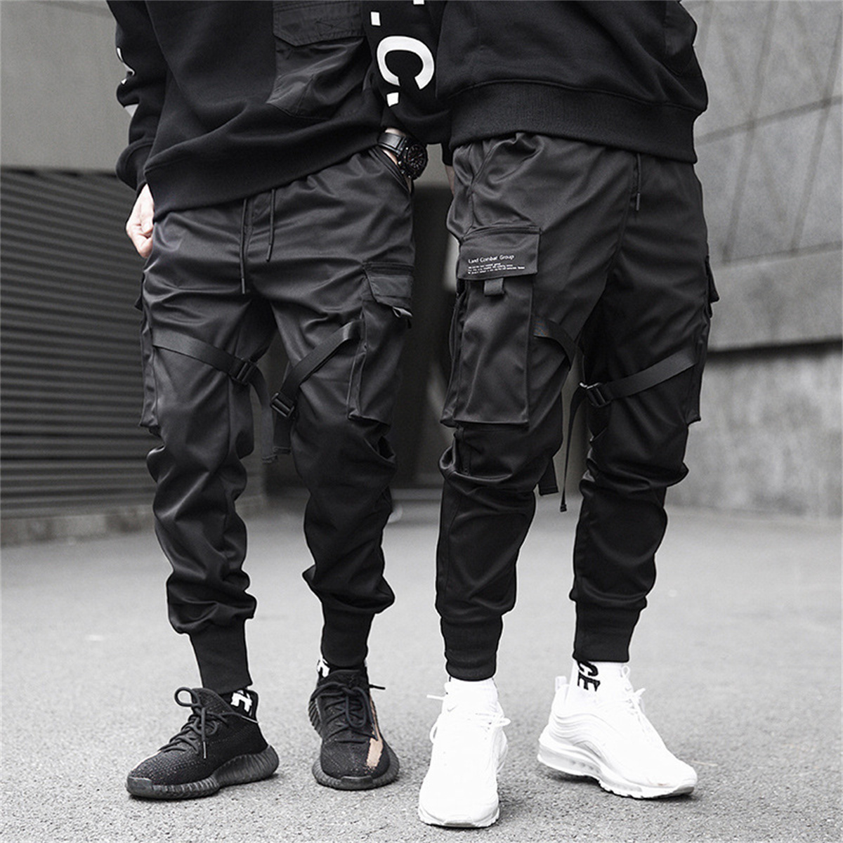 Czarne spodnie Cargo w stylu h – Gothic Streetwear Brand recenzja i cena